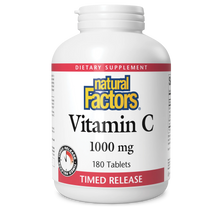 Load image into Gallery viewer, Natural Factors: Vitamin C 1000mg Time Release
