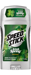 Speed Stick: Antiperspirant Irish Spring