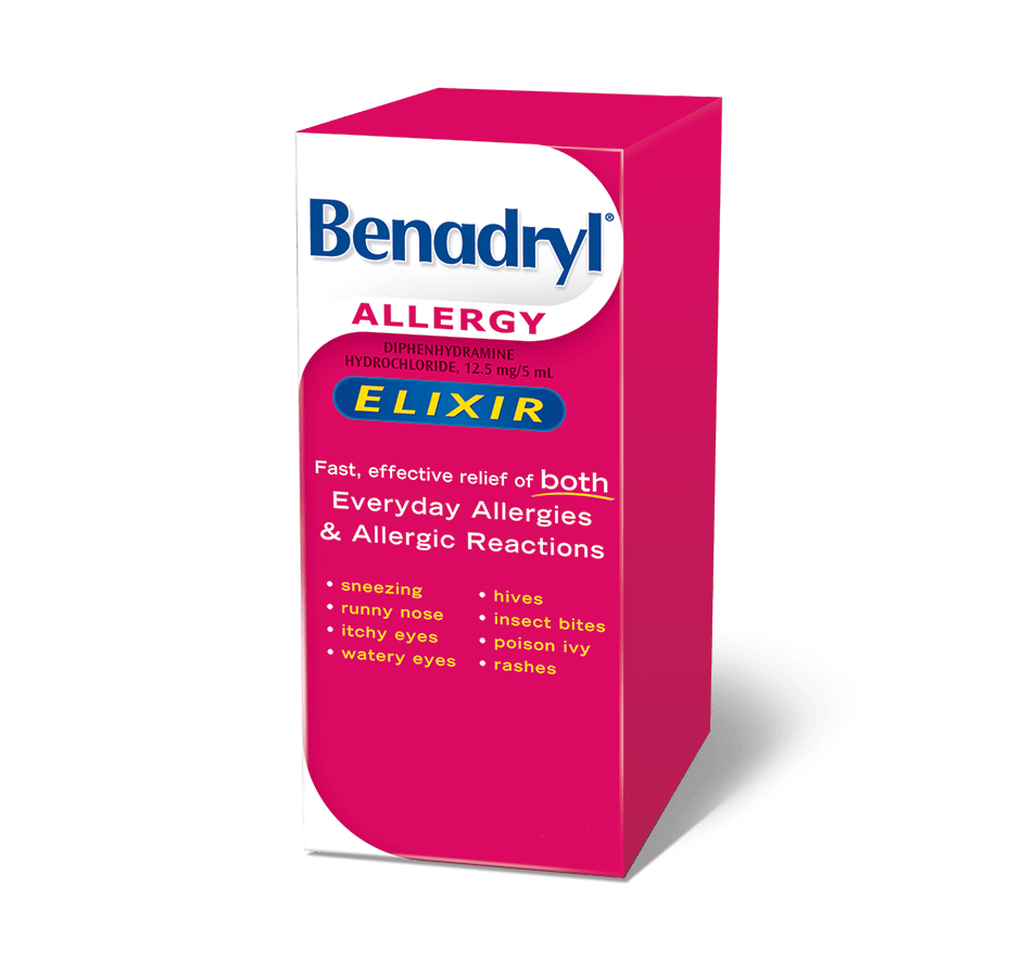 Benadryl®: Allergy Liquid Elixir
