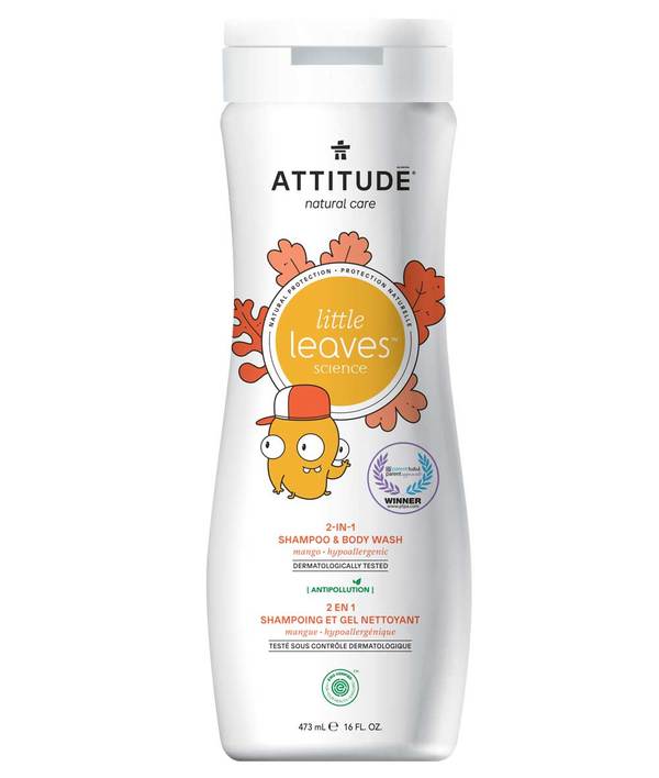 Attitude: Shampoo and Body Wash 2-in-1 for Kids