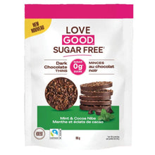 Load image into Gallery viewer, Love Good: Sugar-Free Keto Dark Chocolate Thins
