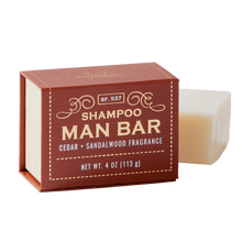 Load image into Gallery viewer, San Francisco Soap Company: Shampoo Man Bar
