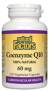 Natural Factors: Coenzyme Q10 60 mg