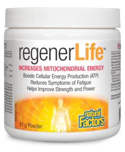 Natural Factors: RegenerLife Mitochondrial Energy Powder & Capsules