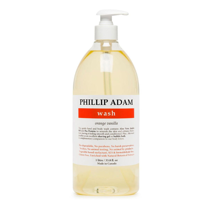 Philip Adam: Orange Vanilla Body Wash 1L