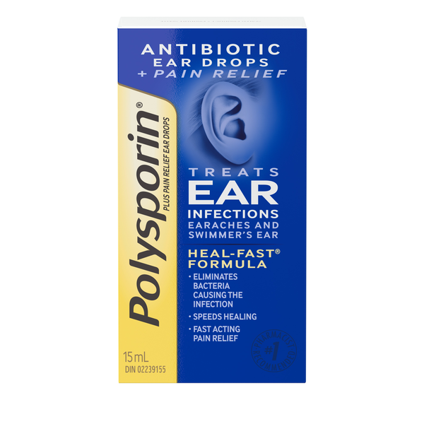 Polysporin: Antibiotic Ear Drops