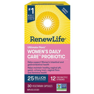 Renew Life: Ultimate Flora® Daily Womens Care, 25 Billion Active Cultures