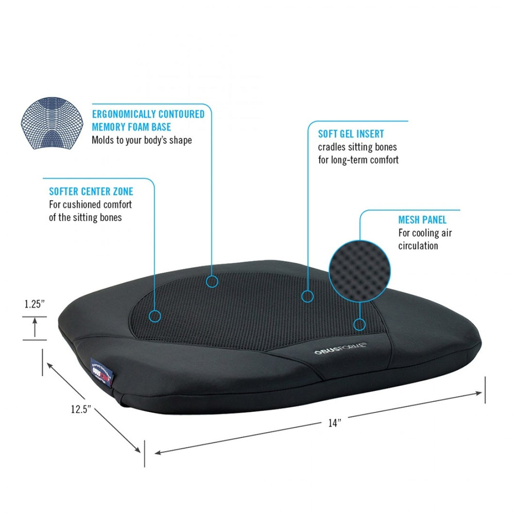 ObusForme: Gel Seat with Memory Foam