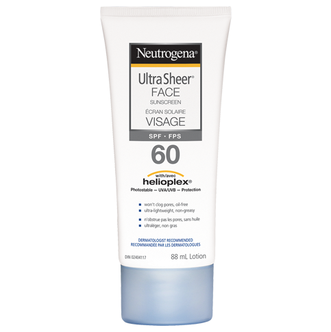 Neutrogena: Ultra Sheer Face Sunscreen SPF60