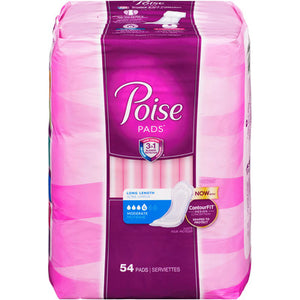 Poise: Incontinence Pads, Moderate Absorbency