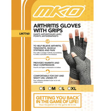 Load image into Gallery viewer, Landmark: MKO Arthritis Gloves With Grips
